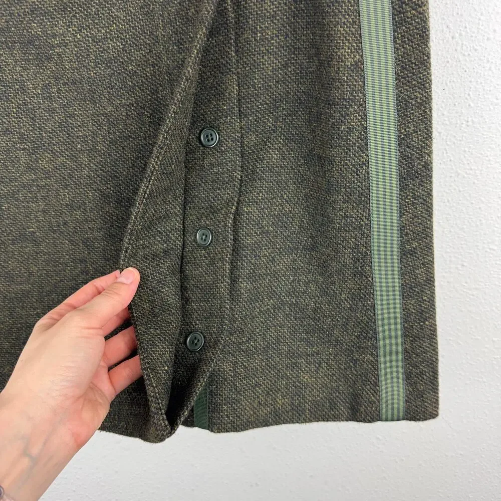 Prana Quincy Tweed Wrap Skirt